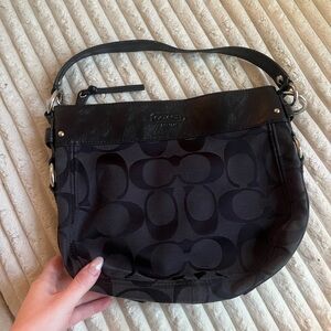 Coach black purse